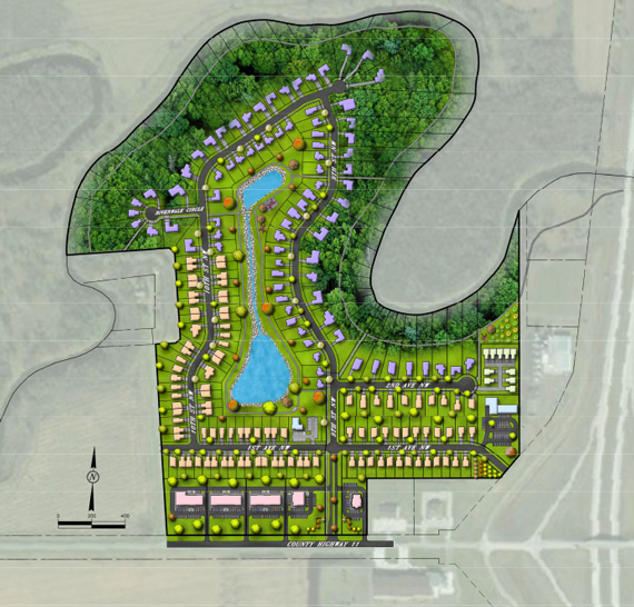 Riverwalk Development - master plan