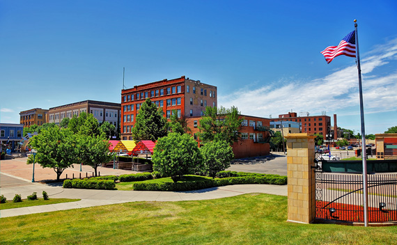 downtown Grand Forks, ND